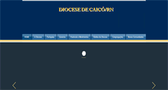 Desktop Screenshot of diocesedecaico.com.br